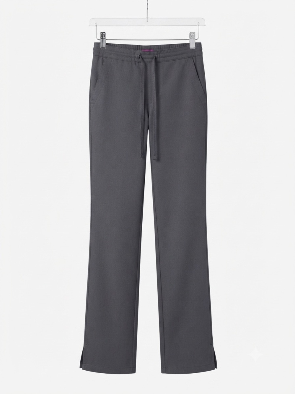 Healing Hands Purple Label Women's Extra Small Gray Scrub Pants Size XS